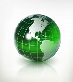 picture of earth  - glass earth  - JPG 