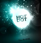 stock photo of burst  - Eps10 - JPG 