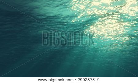 Poster: 3d Rendering Of Rays Of