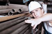 stock photo of industrial  - Industrial theme - JPG 