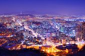 image of cityscape  - Downtown cityscape of Seoul - JPG 
