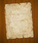 picture of objects  - Old torn paper - JPG 