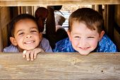 stock photo of toddlers  - African - JPG 