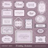 image of savings  - Set of ornate vector frames and ornaments with sample text - JPG 