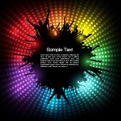 picture of people  - EPS10 Party People Vector Background  - JPG 
