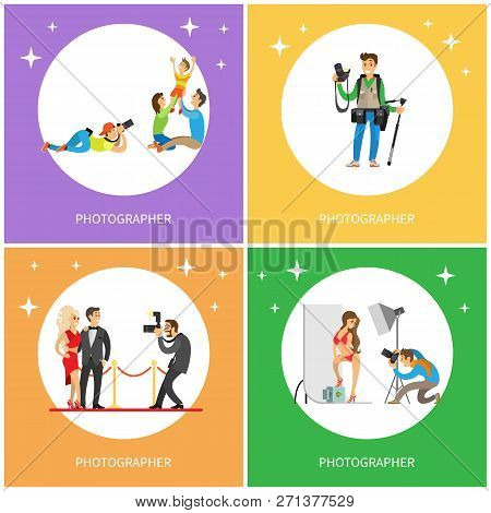Poster: Photographer Taking Picture Of Celebrity