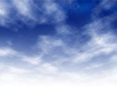 image of blue sky  - beautiful blue sky - JPG 