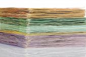 picture of investment  - many euro banknotes - JPG 