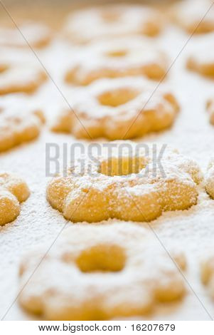 Picture or Photo of Canestrelli bisquits are typical italian shortbread cookies