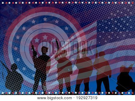Poster: The armed forces