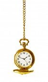 stock photo of watch  - pocket watch and chain - JPG 