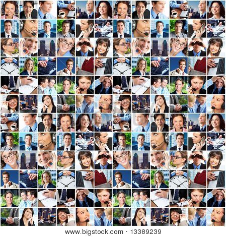 Picture or Photo of Business people. Business team. Teamwork