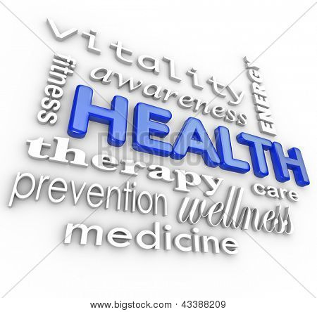 words related to fitness