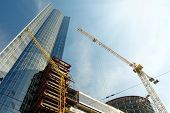 stock photo of construction  - Construction work site - JPG 
