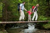stock photo of family  - Family adventure - JPG 