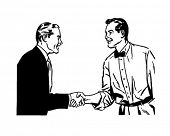picture of handshake  - Hearty Handshake  - JPG 