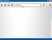 picture of computer technology  - A blank computer internet browser screen - JPG 