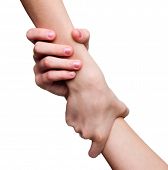 pic of handshake  - helping hands - JPG 