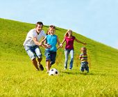 stock photo of family  - Happy family lifestyle - JPG 