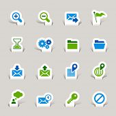 stock photo of globe  - Paper Cut  - JPG 