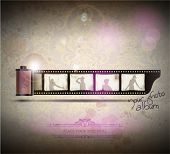 image of  photo  - Elegant Vintage empty Photo frame Background - JPG 
