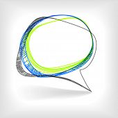 pic of talking  - Background of abstract talking bubble - JPG 
