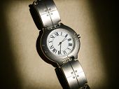 stock photo of watch  - Wrist Watch and sunlight - JPG 