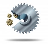 foto of merger  - Acquisitions and mergers by corporate Takeover and hostile or frieindly shareholder agreement for a big company to buy a small business for strategic financial planning and growth - JPG 