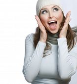 image of beauty  - Happy Young Beautiful Woman - JPG 