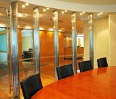 stock photo of shareholders  - modern office interior - JPG 