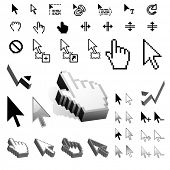 image of http  - Largest Set of Vector Cursor Icons - JPG 