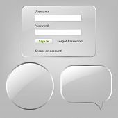 picture of security  - Glass Web Elements - JPG 