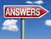 pic of answer  - find answers indicating way to solve problems answer button answer icon search answer and discover truth red road sign arrow - JPG 