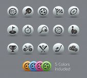 stock photo of golf  - Sports Icons  - JPG 