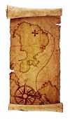 picture of map  - old treasure map - JPG 