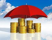 foto of stability  - Financial stability business success and insurance concept - JPG 