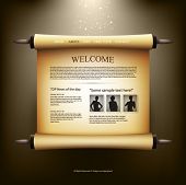 stock photo of web  - Web site design template - JPG 