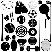 picture of sports  - Vector Sports Set  - JPG 