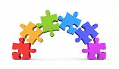 stock photo of puzzle  - Jigsaw puzzles - JPG 