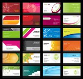 image of business  - Set of business cards - JPG 