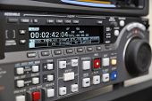 picture of pals  - Close-up of the front panel of the professional digital betacam video recorder. 
Shallow dof. LED display with timecode buttons. - JPG 