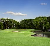 picture of golf  - Golf Course in Bali - JPG 
