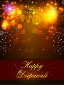 stock photo of religion  - Fire crackers background for Diwali festival celebration in India - JPG 
