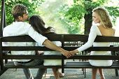 foto of  photo  - Conceptual photo of a marital infidelity - JPG 