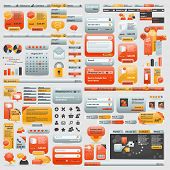 pic of web  - Great collection of website elements - JPG 
