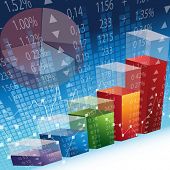 picture of stock  - Abstract Design inspired by Stock Market Exchange  - JPG 