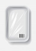 stock photo of objects  - empty plastic container - JPG 