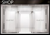 stock photo of windows  - Shop Front - JPG 