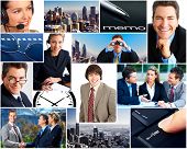 image of business people  - Business people in the downtown - JPG 