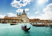 foto of holidays  - Grand Canal and Basilica Santa Maria della Salute - JPG 